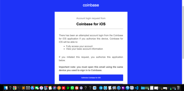 Coinbase Encrypted Html Letter Latest Fresh New