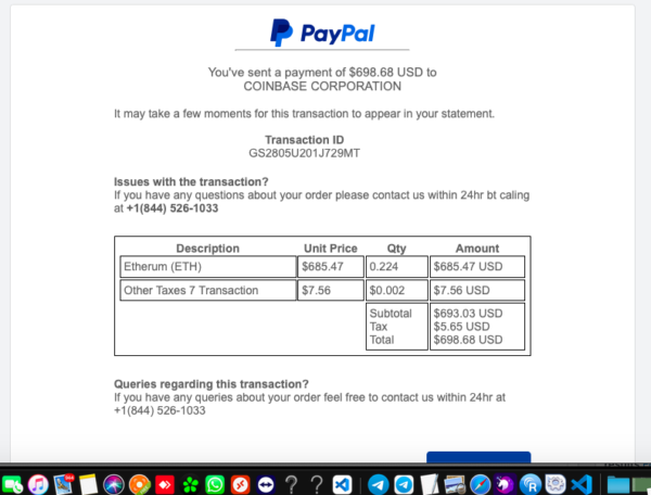 Paypal Encrypted Html Invoice Non detectable