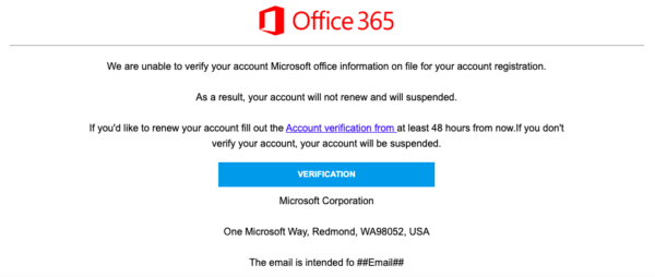 Office365 Encrypted Html Letter | Non-red / Non-Detectable