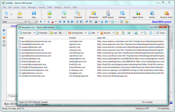 Atomic Mail Sender 9.55 2024 Cracked