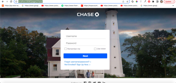 Chase Bank Scam Page 2024 | True login Cookies Non-Red